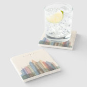 Atlanta, Georgia | City Skyline Stenen Onderzetter (Zijkant)