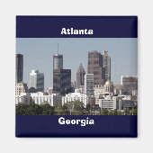 atlanta georgia cityscape magneet (Voorkant)