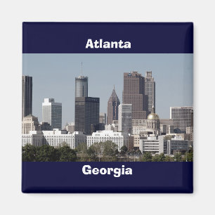 atlanta georgia cityscape magneet