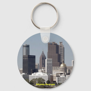 atlanta georgia cityscape sleutelhanger
