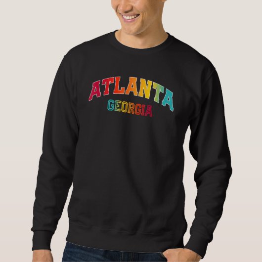 Atlanta Georgia Color Trui (Voorkant)