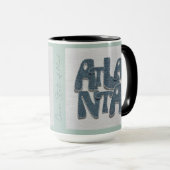 Atlanta Georgia Denim Mug  Mok (Voorkant rechts)