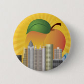 Atlanta Georgia en Peach Button (Voorkant)