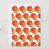 Atlanta Georgia GA Peach Canned Peaches Pie Kaart (Achterkant)