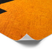 Atlanta Georgia Gold Skyline Poster (Hoek)