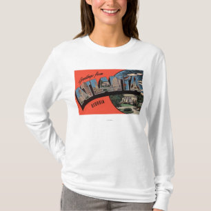 Atlanta, Georgia - grote brievenbussen T-shirt