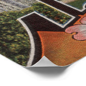 Atlanta, Georgia - Grote letterscènes 3 Poster (Hoek)