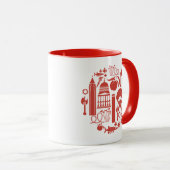 Atlanta Georgia Icons Mok (Voorkant rechts)