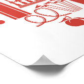 Atlanta Georgia Icons Poster (Hoek)