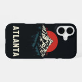 Atlanta Georgia iPhone 16 Hoesje (Achterkant horizontaal)
