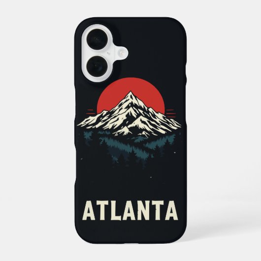Atlanta Georgia iPhone 16 Hoesje (Achterkant)