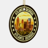 Atlanta Georgia Keramisch Ornament (Rechts)