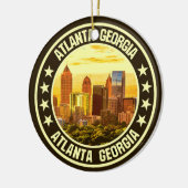 Atlanta Georgia Keramisch Ornament (Links)