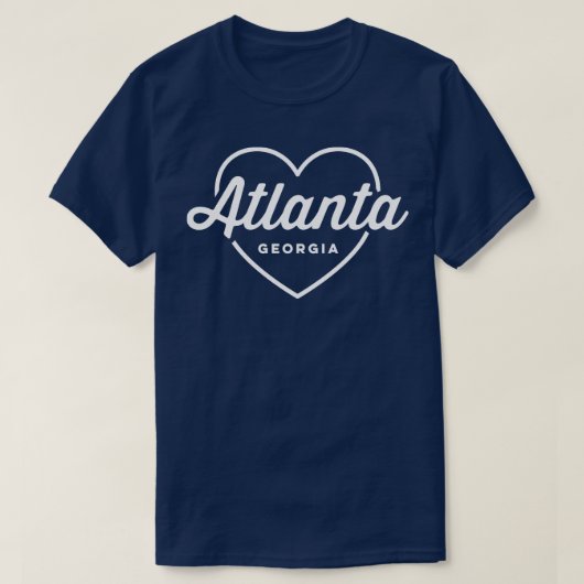 Atlanta Georgia Love T-shirt (Design voorkant)