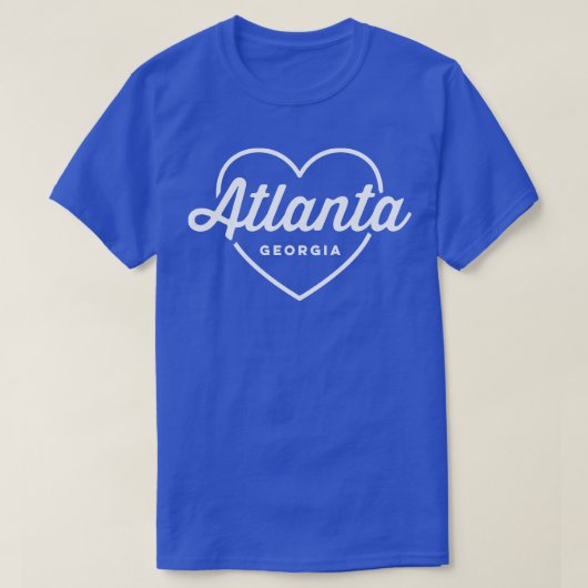 Atlanta Georgia Love T-shirt (Design voorkant)