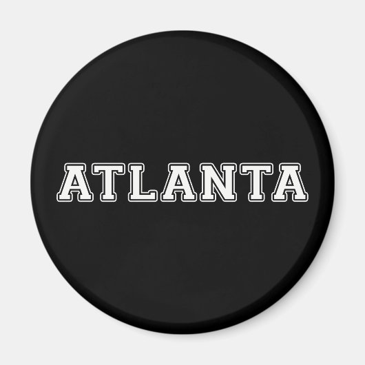Atlanta Georgia Magneet (Voorkant)