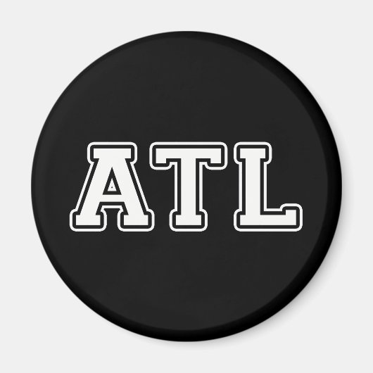 Atlanta Georgia Magneet (Voorkant)