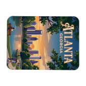 Atlanta Georgia Magneet (Horizontaal)