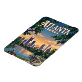 Atlanta Georgia Magneet (Linkerzijde)