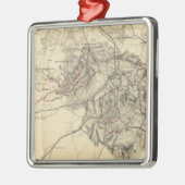 Atlanta, Georgia Metalen Ornament (Links)
