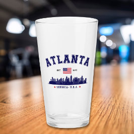 Atlanta Georgia Modern Cityline Glas