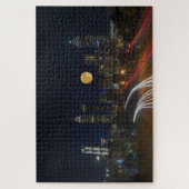 Atlanta, Georgia Nighttime Skyline Legpuzzel (Verticaal)