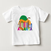 Atlanta, Georgia | Peach Skyline (Voorkant)