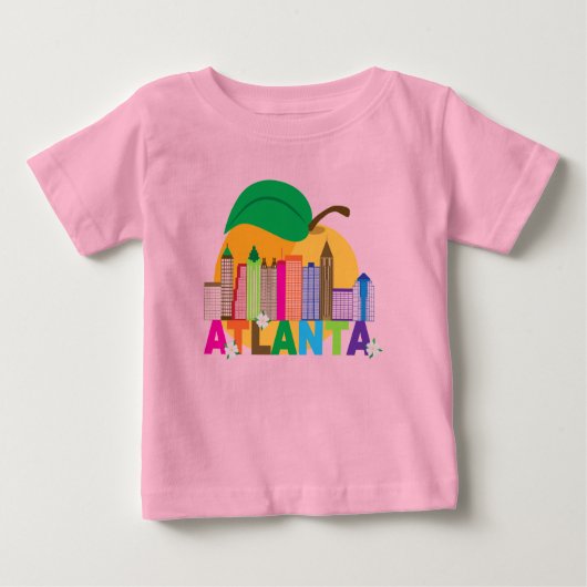 Atlanta, Georgia | Peach Skyline (Voorkant)