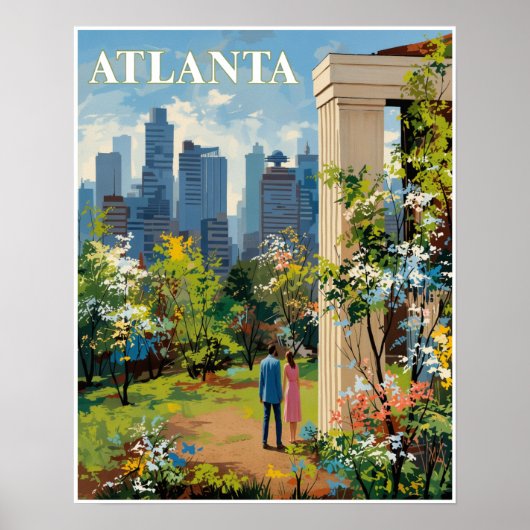 Atlanta, Georgia poster (Voorkant)
