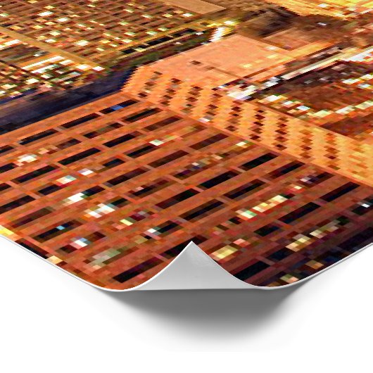 Atlanta Georgia Poster (Hoek)