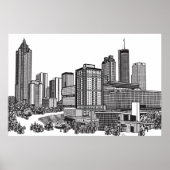 Atlanta Georgia Poster (Voorkant)