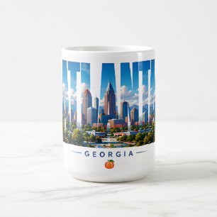Atlanta Georgia Reis Ontsnapping Koffiemok
