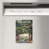 Atlanta Georgia Reizen Magneet (Insitu (Vaatwasser))