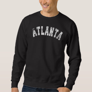  Atlanta Georgia Retro Distress Apparel Trui