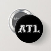 Atlanta Georgia Ronde Button 5,7 Cm (Voorkant /achterkant)