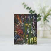 Atlanta Georgia Seapaarden Briefkaart (Staand voorkant)