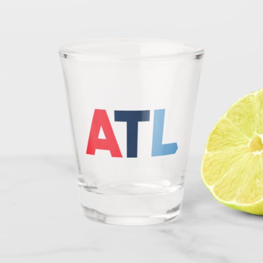 ATLANTA GEORGIA SHOT GLAS (Voorkant)