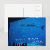 Atlanta Georgia Sights Briefkaart (Voorkant / Achterkant)