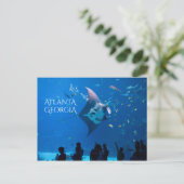 Atlanta Georgia Sights Briefkaart (Staand voorkant)