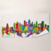 Atlanta Georgia Skyline Badhanddoek (Badhanddoek)