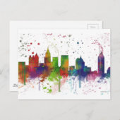 ATLANTA GEORGIA SKYLINE BRIEFKAART (Voorkant / Achterkant)