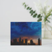 ATLANTA GEORGIA SKYLINE BRIEFKAART (Staand voorkant)