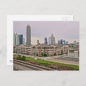 Atlanta Georgia skyline Briefkaart (Voorkant / Achterkant)
