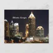 Atlanta, Georgia Skyline Briefkaart (Voorkant)