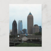 Atlanta, Georgia skyline Briefkaart (Voorkant)