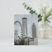 Atlanta Georgia skyline Briefkaart (Staand voorkant)