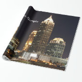 Atlanta, Georgia skyline Cadeaupapier (Uitgerold)