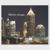 Atlanta, Georgia skyline Cadeaupapier (Vlak)