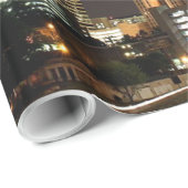 Atlanta, Georgia skyline Cadeaupapier (Rol Hoek)