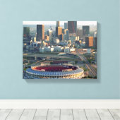 Atlanta Georgia Skyline Canvas Afdruk (Insitu (Houten vloer))